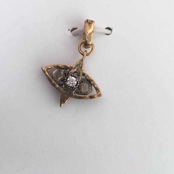 New Kendra Scott Double Link Bracelet with 3 Gold Tone Charm Accessories - Picture 5 of 11